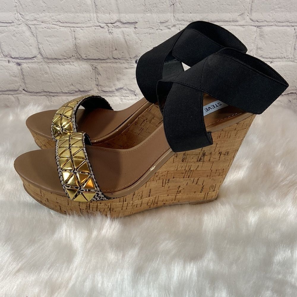 Steve Madden ROPERR-G Platform Wedges - Picture 3 of 7